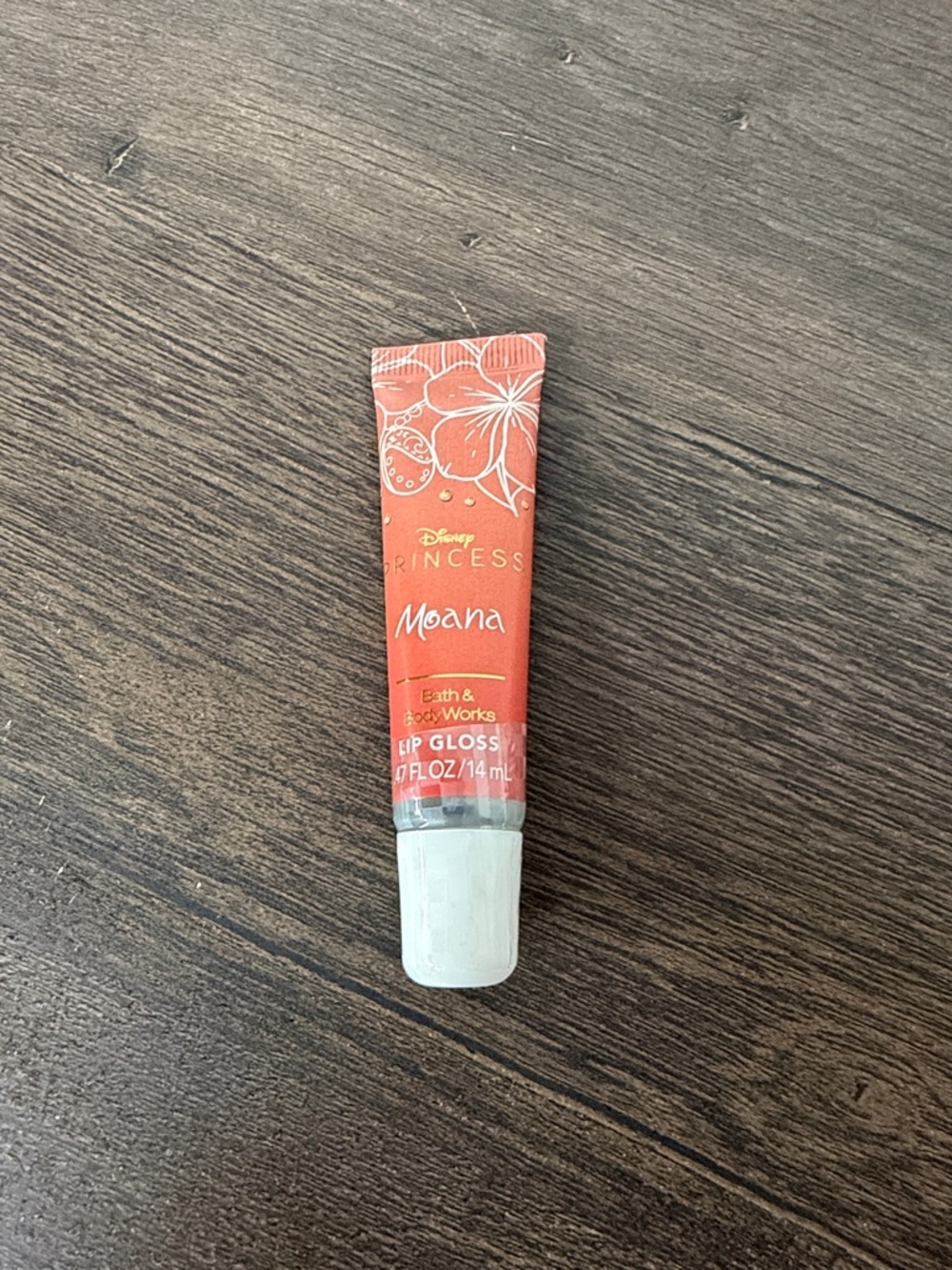 Bath & Body Works Moana Coral Pink Lip Gloss